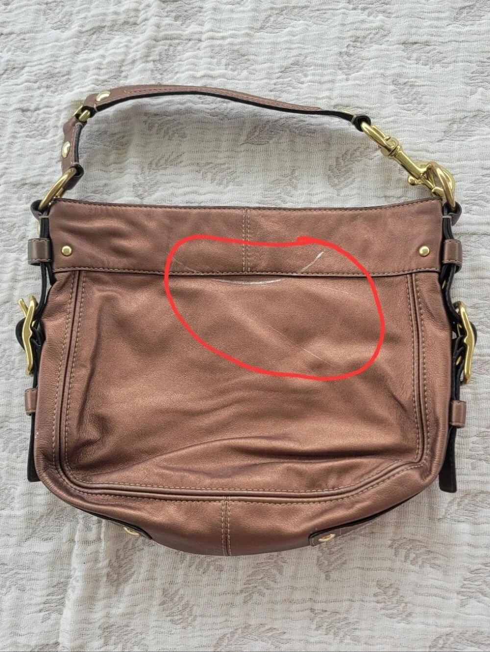 Coach Zoe Hobo Shoulder Bag Purse Style No. J0882-12671